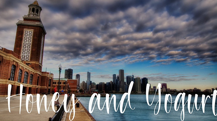 Honey and Yogurt Font