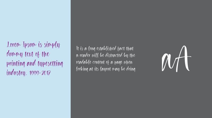 Honey and Yogurt Font