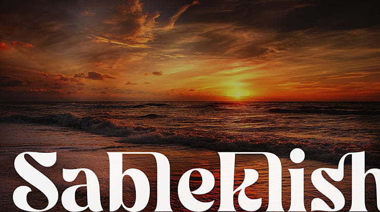 Sableklish Font