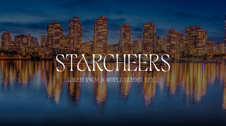 STARCHEERS Font