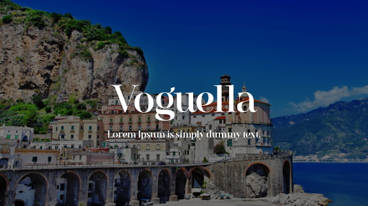Voguella Font