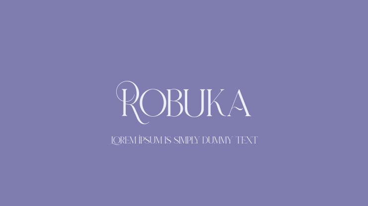 Robuka Font