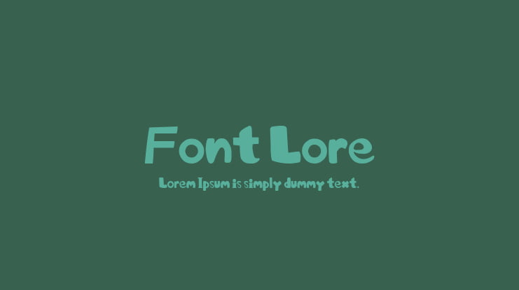 Alphabet and Number Lore Font : Download Free for Desktop & Webfont
