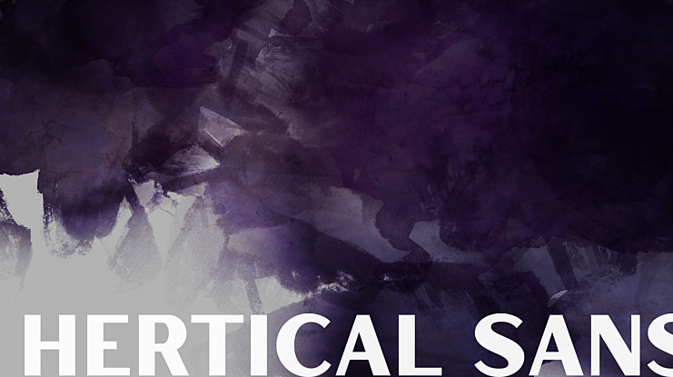Hertical Sans Font