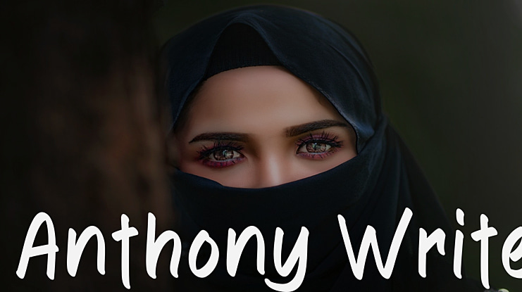 Anthony Write Font