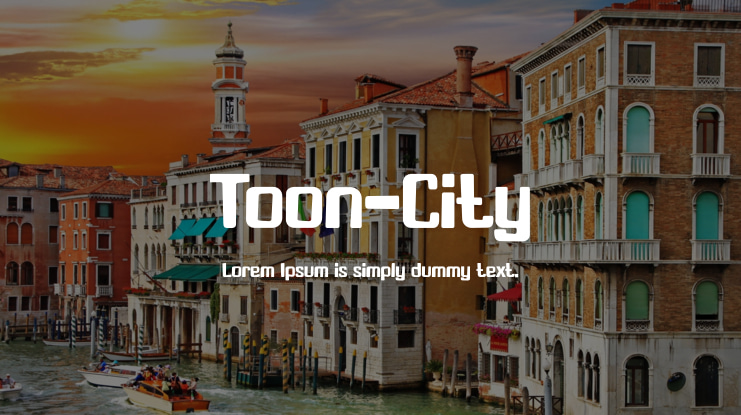 Toon-City Font