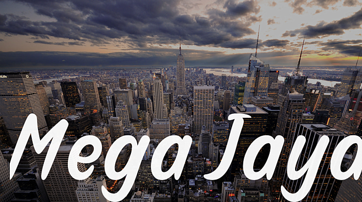 Mega Jaya Font