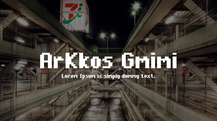 ArKkos Gmimi Font