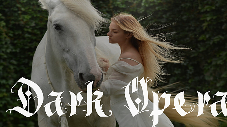 Dark Opera Font