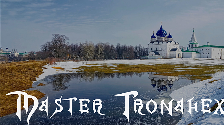 Master Tronahex Font
