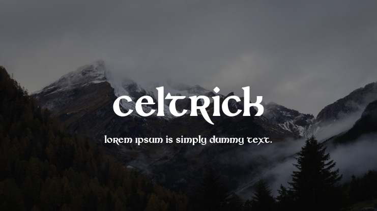 Celtrick Font