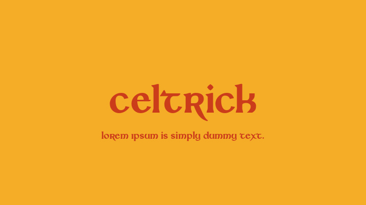 Celtrick Font
