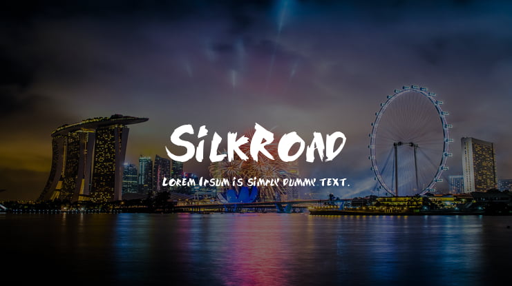 SilkRoad Font