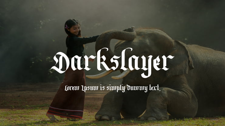 Darkslayer Font