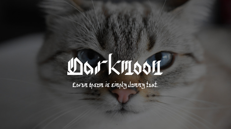 Darkmoon Font