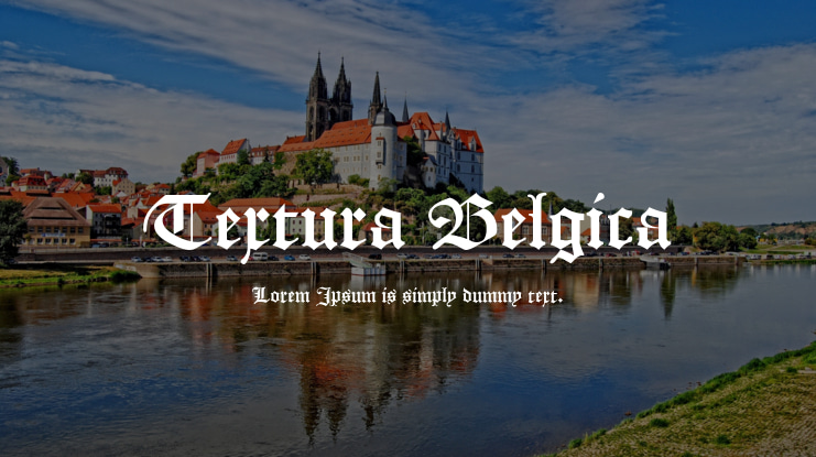 Textura Belgica Font