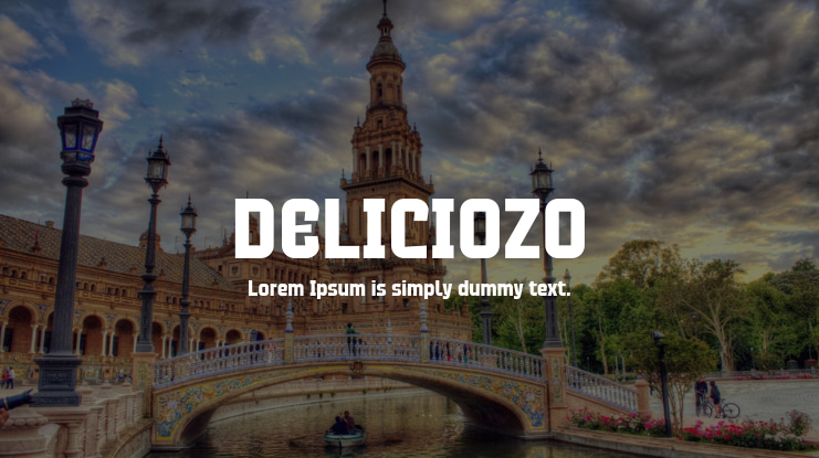 DELICIOZO Font