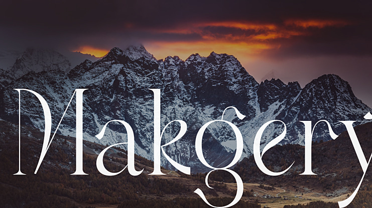 Makgery Font