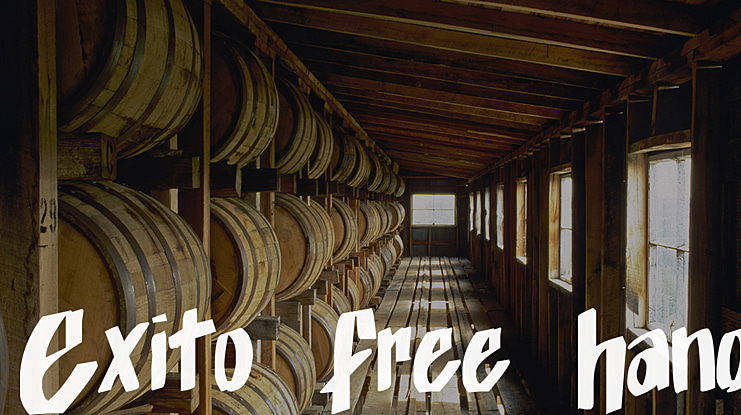 Exito Free Hand Font