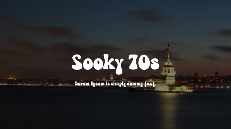 Sooky 70s Font