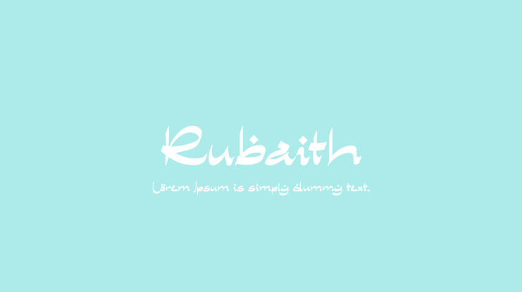 Rubaith Font