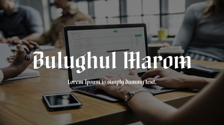 Bulughul Marom Font