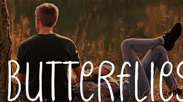 Butterflies Font