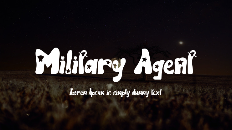 Military Agent Font