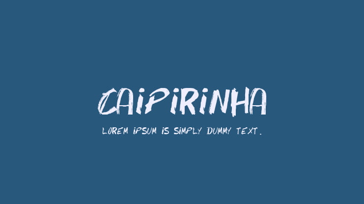 Caipirinha Font