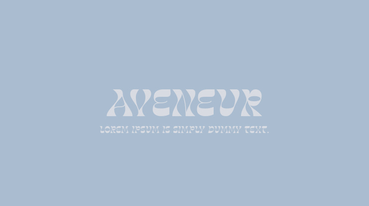 Aveneur Font