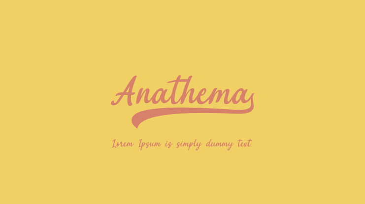 Anathema Font