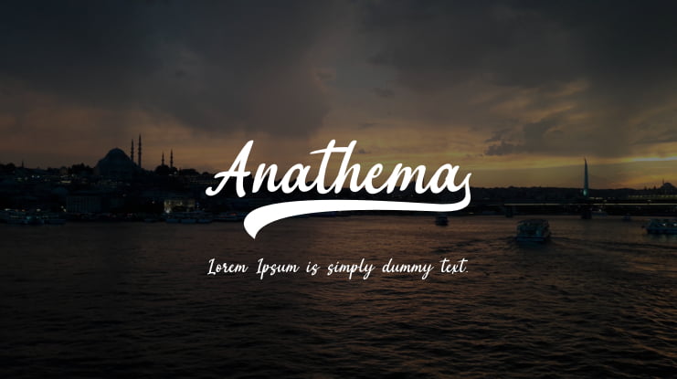 Anathema Font