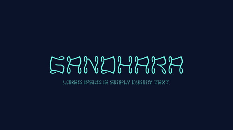 Gandhara Font