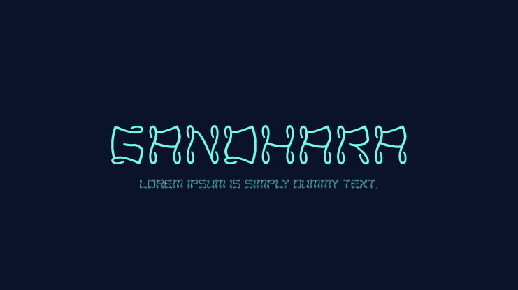 Gandhara Font
