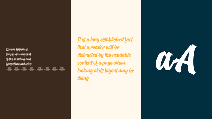 Entropic Brush PERSONAL USE Font