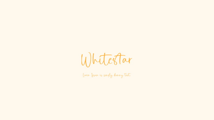 Whitestar Font