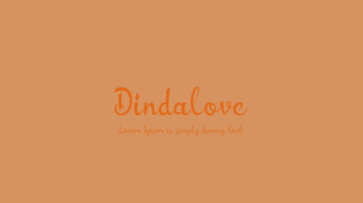 Dindalove Font