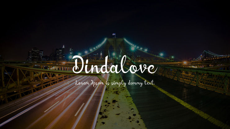 Dindalove Font
