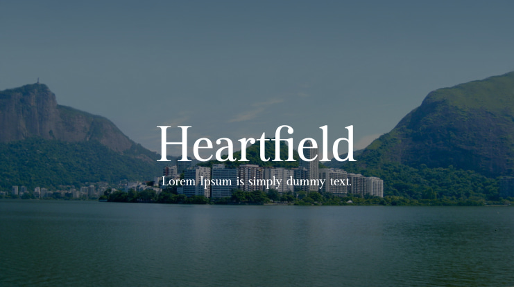 Heartfield Font