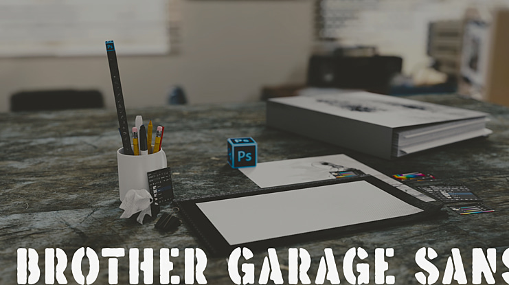 Brother Garage Sans Font Family