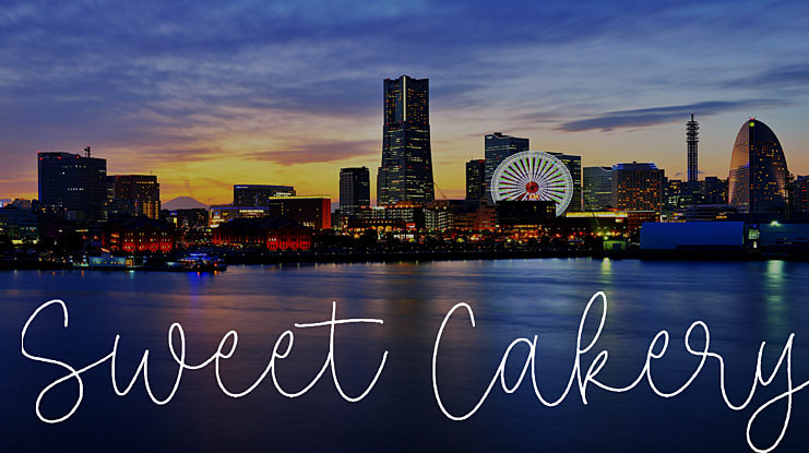 Sweet Cakery Font