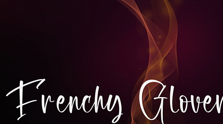 Frenchy Glover Font