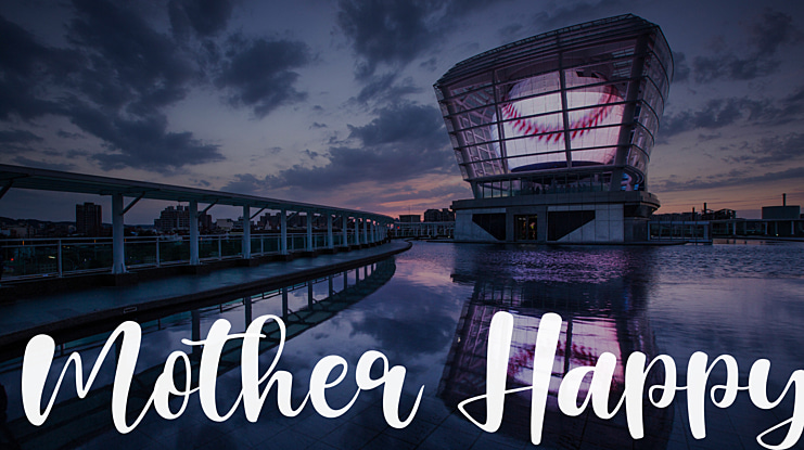 Mother Happy Font