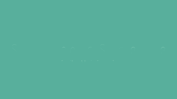 Slinky Fabric Single Line Font