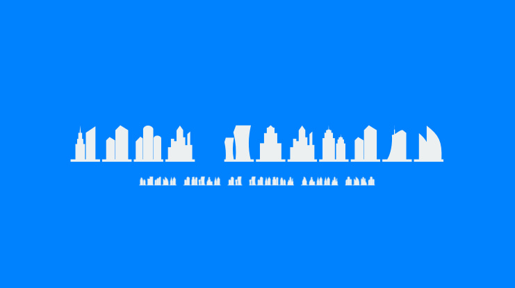 City Skyline Font