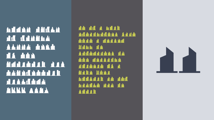 City Skyline Font