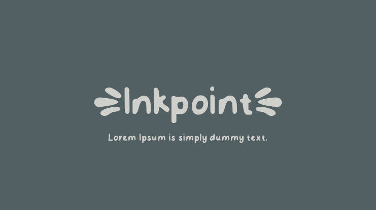 Inkpoint Font