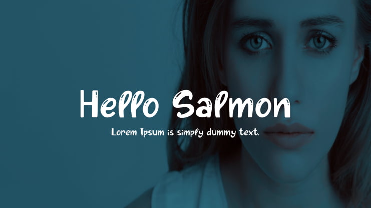 Hello Salmon Font