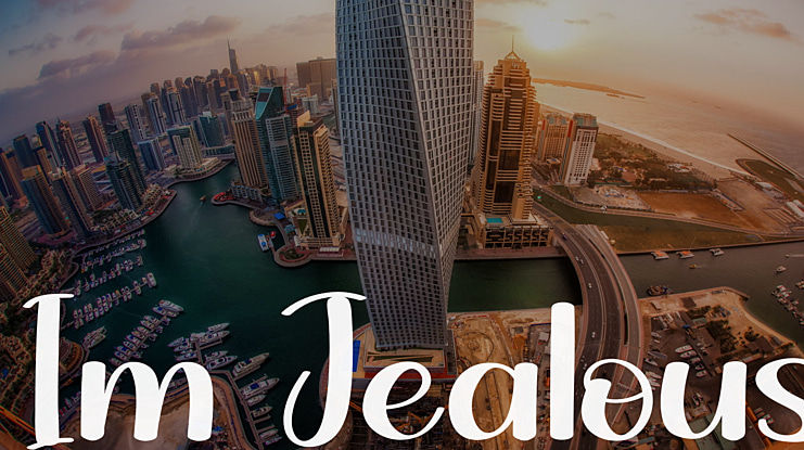 Im Jealous Font