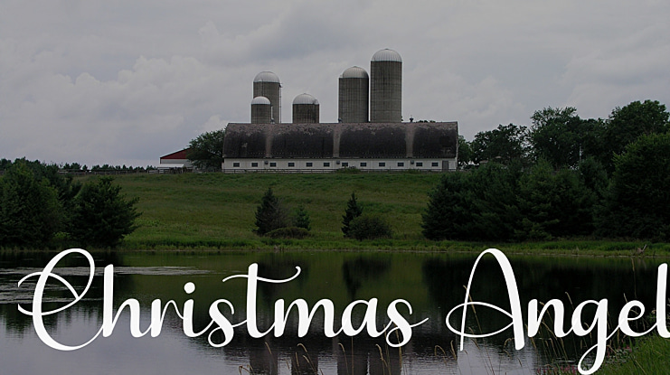 Christmas Angel Font